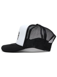 画像3: ACAPULCO GOLD ONE LOVE TRUCKER CAP BLACK/WHITE (3)