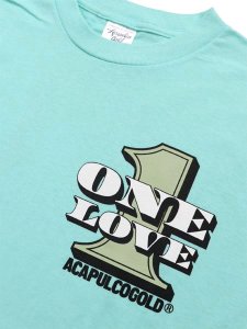 画像3: ACAPULCO GOLD ONE LOVE TEE CELADON (3)