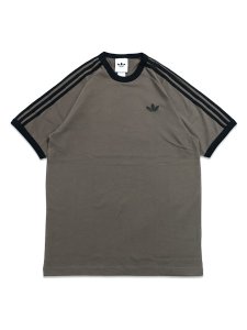 画像1: ADIDAS 3-STRIPES TEE-BRANCH/BLACK (1)