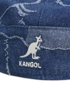画像6: 【SALE】KANGOL DENIM MASHUP HUNTING-MEDIUM BLUE (6)
