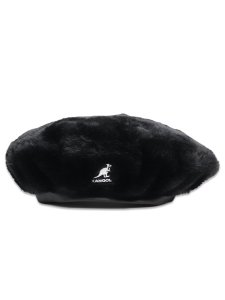 画像1: 【SALE】KANGOL FAUX FUR BERET (1)