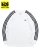 画像1: 【KIDS】ADIDAS KIDS 3-STRIPES L/S TEE-WHITE (1)