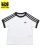 画像1: 【KIDS】ADIDAS KIDS 3-STRIPES TEE-WHITE/BLACK (1)