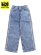 画像1: 【KIDS】ADIDAS KIDS FIREBIRD LOOSE DENIM TP-WORN BLUE DENIM (1)