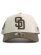 画像2: 【KIDS】NEW ERA YOUTH 9FORTY A-FRAME TRUCKER PADRES STONE/MOSS (2)