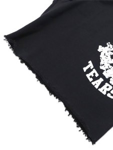 画像7: 【送料無料】DENIM TEARS DENIM UNIVERSITY SWEATSHORTS BLACK/WHITE (7)