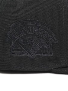 画像9: NEW ERA 59FIFTY BLK ON BLK WHITE SOX (9)