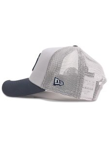 画像4: 【KIDS】NEW ERA YOUTH 9FORTY A-FRAME TRUCKER YANKEES GREY/NAVY (4)