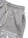 画像3: 【送料無料】DENIM TEARS ADG SWEATSHORTS GREY/WHITE (3)