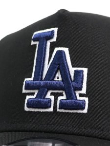画像7: NEW ERA 9FORTY A-FRAME TRUCKER DODGERS BLACK (7)