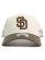 画像2: NEW ERA 9FORTY A-FRAME TRUCKER PADRES STONE/MOSS (2)