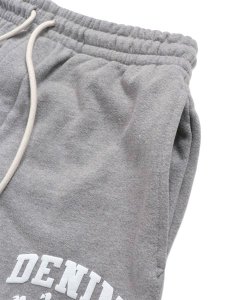 画像3: 【送料無料】DENIM TEARS DENIM UNIVERSITY SWEATSHORTS GREY/WHITE (3)