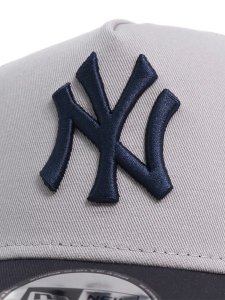 画像7: 【KIDS】NEW ERA YOUTH 9FORTY A-FRAME TRUCKER YANKEES GREY/NAVY (7)