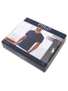 画像2: POLO RALPH LAUREN SLIM FIT 3PCS CREW S/S TEE-SPA3 COLOR LOGO  ※お一人様各サイズ5点まで【代金引換・コンビニ決済不可】 (2)