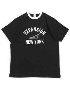 画像1: EXPANSION EMPIRE WING TEE BLACK (1)