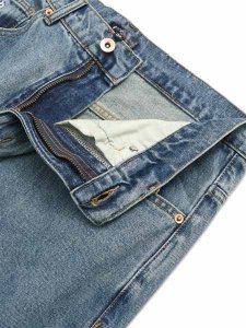 画像4: 【送料無料】ROCAWEAR BACK POKET EMBROIDERY DENIM PANTS LIGHT INDIGO (4)