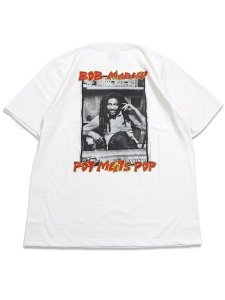画像2: POT MEETS POP BOB MARLEY UPRISING TEE WHITE (2)