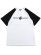 画像1: ROCAWEAR CLASSIC RAGLAN LOGO TEE WHITE/BLACK (1)