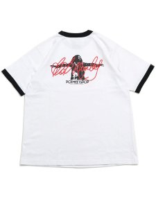 画像2: POT MEETS POP BOB MARLEY EXODUS RINGER TEE WHITE (2)
