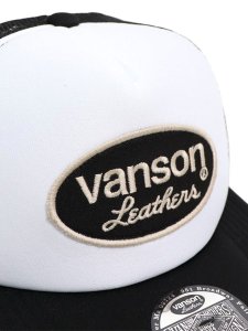 画像6: VANSON LOGO TRUCKER WHITE (6)