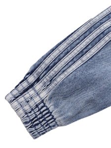 画像6: 【KIDS】ADIDAS KIDS FIREBIRD LOOSE DENIM TRACK TOP-WORN BLUE DENIM (6)