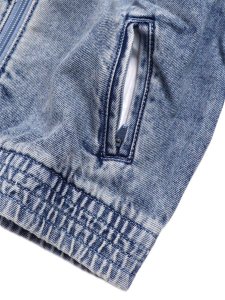 画像4: 【KIDS】ADIDAS KIDS FIREBIRD LOOSE DENIM TRACK TOP-WORN BLUE DENIM (4)
