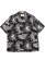 画像1: 【送料無料】AVIREX ALOHA SHIRT TIGER & BAMBOO BLACK (1)