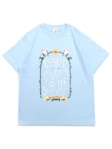 画像1: WHIMSY SOCKS ANGEL TEE LIGHT BLUE (1)