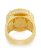 画像3: 【送料無料】KING ICE BRILLIANT-CUT CLUSTER STERLING SILVER 14K VERMEIL RING (3)