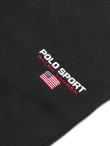 画像3: 【送料無料】POLO RALPH LAUREN POLO SPORT FLEECE OPEN HEM SWEATPANT BLACK BOOT (3)