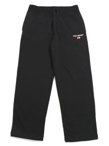 画像1: 【送料無料】POLO RALPH LAUREN POLO SPORT FLEECE OPEN HEM SWEATPANT BLACK BOOT (1)