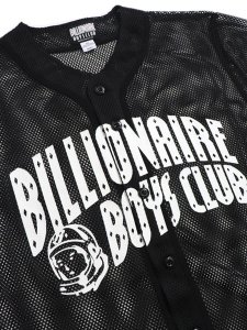 画像3: 【送料無料】BILLIONAIRE BOYS CLUB BB DUGOUT MESH BASEBALL JERSEY BLACK (3)