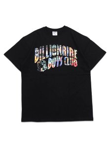 画像1: 【送料無料】BILLIONAIRE BOYS CLUB BB CURVE LOGOS TEE BLACK (1)