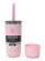 画像2: 【KIDS】Hydro Flask 12 OZ KIDS TUMBLER W/STRAW LID-BLOSSOM PINK (2)
