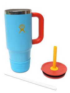 画像3: 【KIDS】Hydro Flask 24 OZ KIDS TUMBLER W/STRAW-BLUEJAY (3)