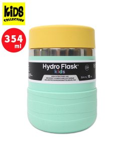 画像1: 【KIDS】Hydro Flask 12 OZ KIDS INSULATED FOOD JAR-MERMAID GREEN (1)