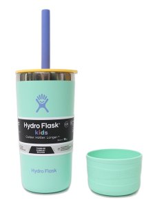 画像2: 【KIDS】Hydro Flask 12 OZ KIDS TUMBLER W/STRAW LID-MERMAID GREEN (2)