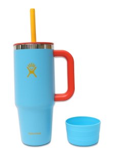 画像2: 【KIDS】Hydro Flask 24 OZ KIDS TUMBLER W/STRAW-BLUEJAY (2)