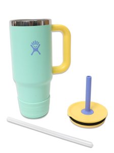 画像3: 【KIDS】Hydro Flask 24 OZ KIDS TUMBLER W/STRAW-MERMAID GREEN (3)