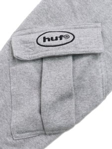 画像5: 【送料無料】HUF PRO PRO CLUB MULTI POCKET HOODIE HEATHER GREY (5)