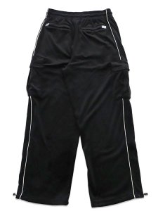 画像2: 【送料無料】HUF PRO CLUB VELOUR CARGO PANT BLACK (2)