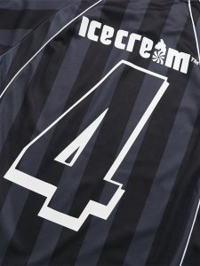 画像4: 【送料無料】ICECREAM PINEAPPLE SOCCER JERSEY BLACK (4)