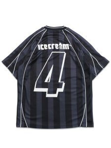 画像2: 【送料無料】ICECREAM PINEAPPLE SOCCER JERSEY BLACK (2)