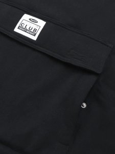 画像4: 【送料無料】HUF PRO CLUB MULTI POCKET HOODIE BLACK (4)
