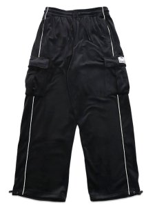 画像1: 【送料無料】HUF PRO CLUB VELOUR CARGO PANT BLACK (1)