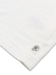 画像4: 【送料無料】REIGNING CHAMP LIGHTWEIGHT WAFFLE STANDARD LONG SLEEVE CHAMPIONSHIP WHITE (4)