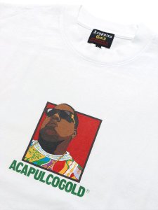 画像3: ACAPULCO GOLD BIG POPPA TEE 6.5oz WHITE (3)