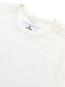 画像3: 【送料無料】REIGNING CHAMP LIGHTWEIGHT WAFFLE STANDARD LONG SLEEVE CHAMPIONSHIP WHITE (3)