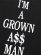 画像4: 【送料無料】THE GENTLEMEN'S CLUB YG GROWN ASS MAN TEE (4)