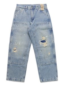 画像1: 【送料無料】LEVI'S 568 LOOSE STRAIGHT DOUBLE-KNEE CARPENTER-DIVING DUCKS DX DNM (1)